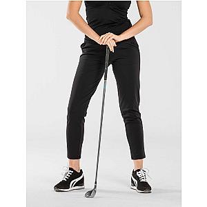 Stylish Women's Golf Pants - Fitted Design with Moisture-Wicking