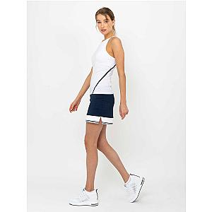 Spin Active Tennis Tank - White/Midnight