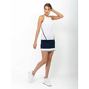 Spin Active Tennis Tank - White/Midnight