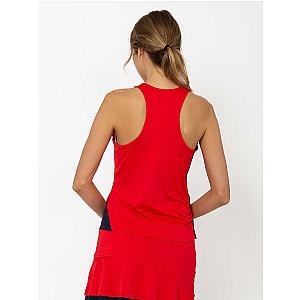 Riley Active Tank - Poppy/Midnight