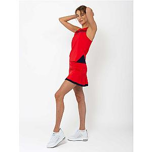 Riley Active Tank - Poppy/Midnight