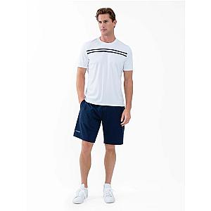 Performance Men's Tournament Short Sleeve Crew Neck - White/Midnight