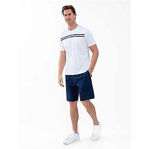 Performance Men's Tournament Short Sleeve Crew Neck - White/Midnight
