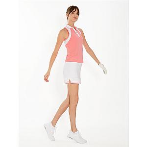 Lilian 15" Skirt - White/Plumeria
