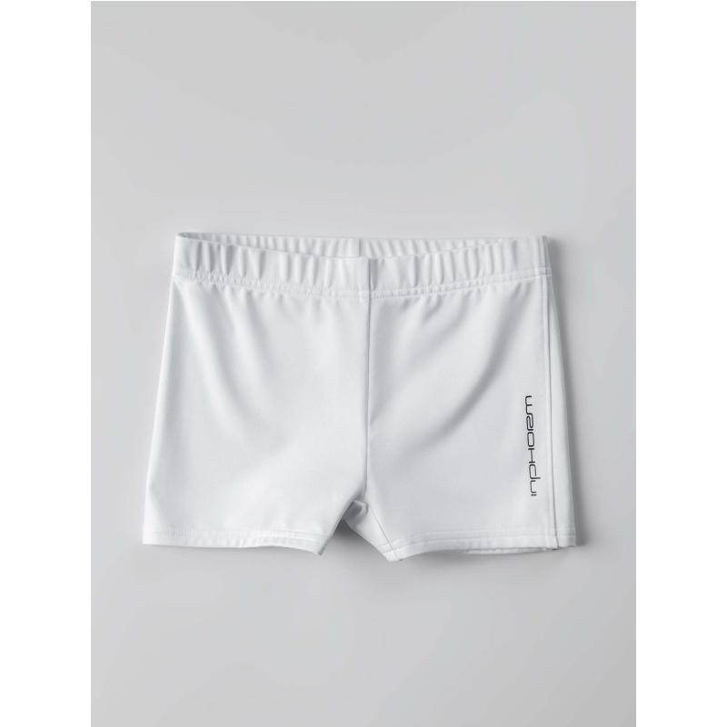 Girls Compression Short - White