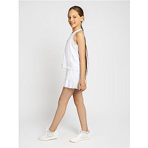 Girls Classic Tank - White