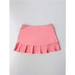 Girls Classic Flounce Skirt - Plumeria