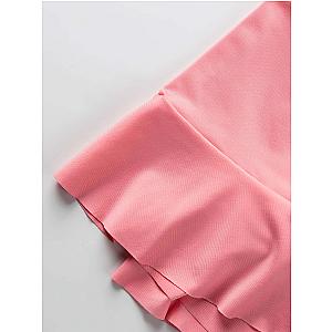 Girls Classic Flounce Skirt - Plumeria