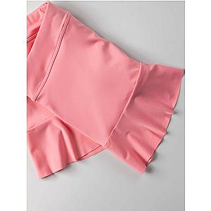 Girls Classic Flounce Skirt - Plumeria