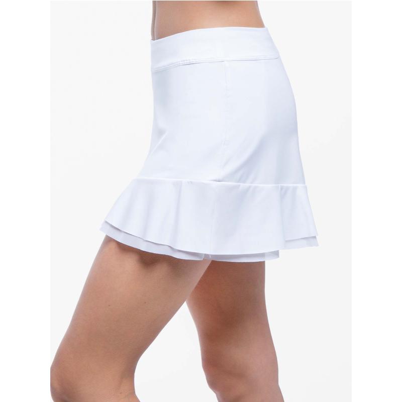 Emma 13 1/2" Tennis Skirt - White