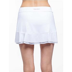 Emma 13 1/2" Tennis Skirt - White