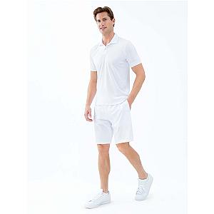 Classic Performance Men's Tennis Short - White