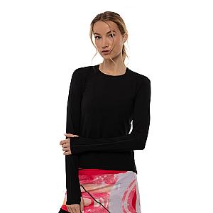 Classic Long Sleeve Crew Neck - Black