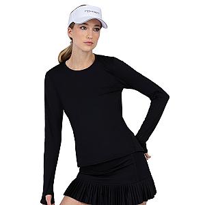 Classic Long Sleeve Crew Neck - Black