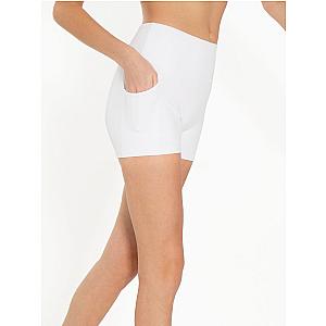 Classic Boy Short - White