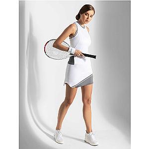 Ace Your Game Racerback Tank - White/Onyx Combo
