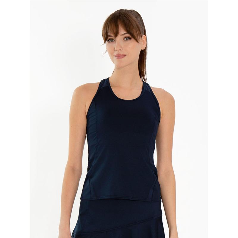 Bridget Racer Back Active and Tennis Tank - Midnight
