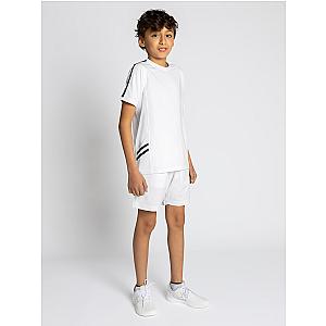 Boys Classic Crew Neck - White/Midnight