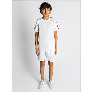 Boys Classic Crew Neck - White/Midnight