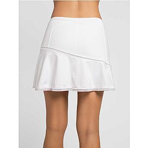 Tennis Classic 15" Flounce Skirt - White