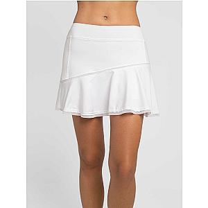 Tennis Classic 15" Flounce Skirt - White