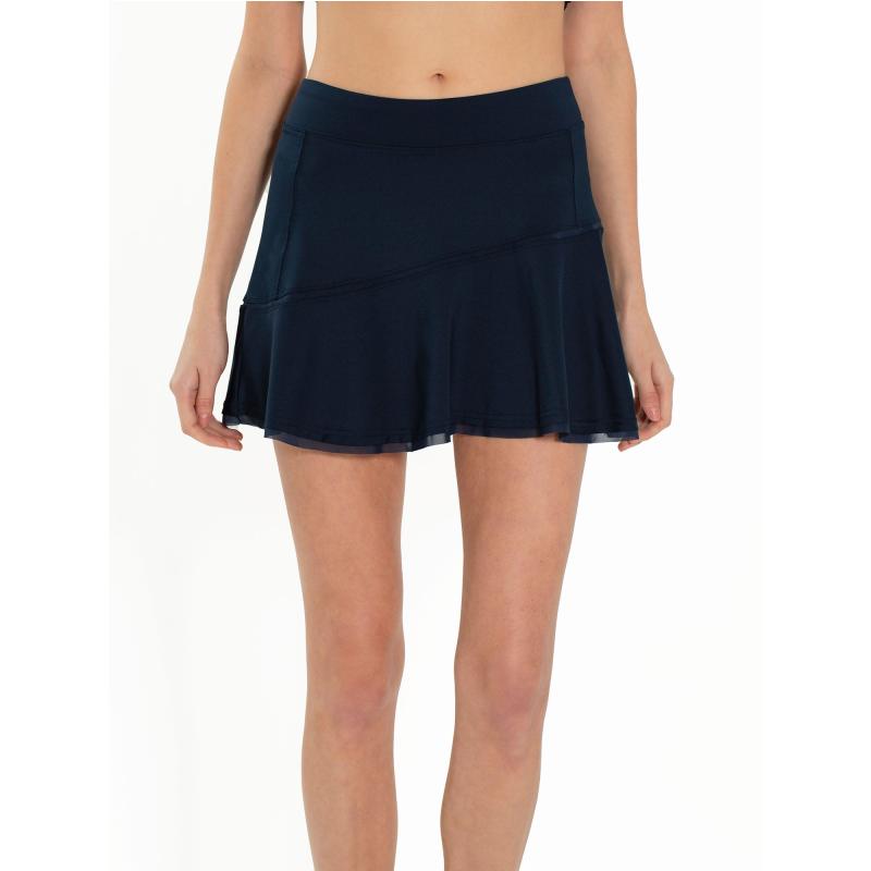Tennis Classic 15" Flounce Skirt - Midnight