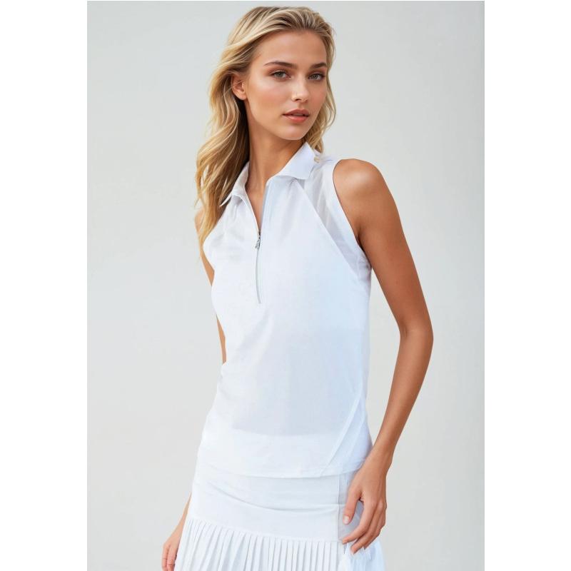 Neisha Classic Sleeveless Polo