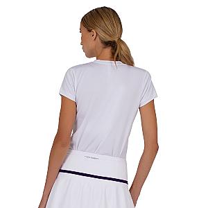 Sustainable Harper Short Sleeve Crew Neck - White