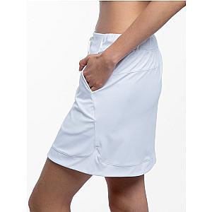 Alexa 17" Athleisure Skirt - White