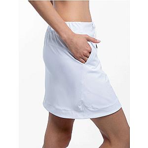 Alexa 17" Athleisure Skirt - White