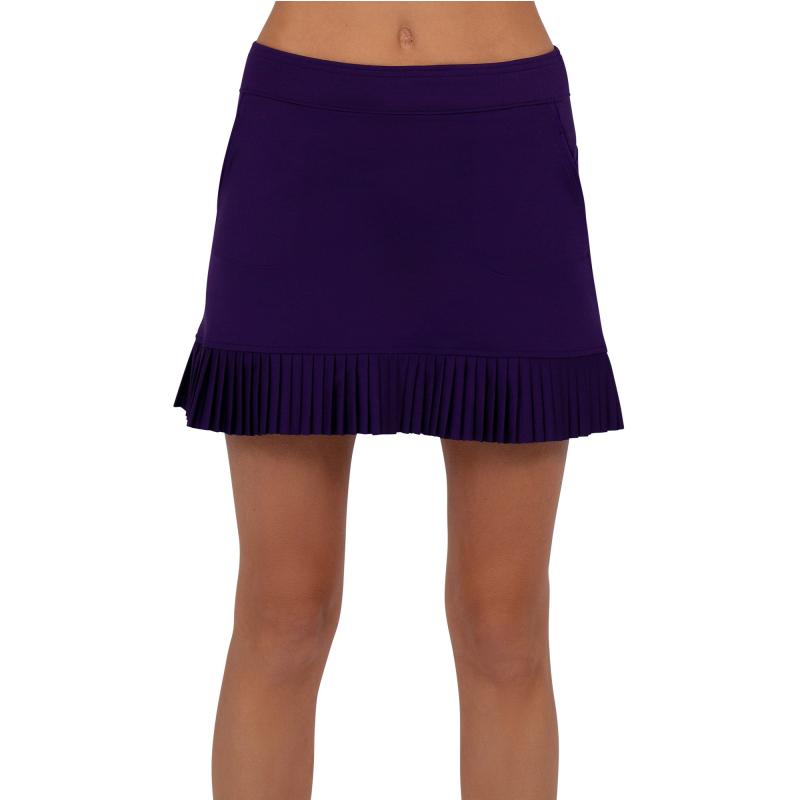 Sinclaire 15" Pleated Hem Golf And Tennis Skirt - Imperial