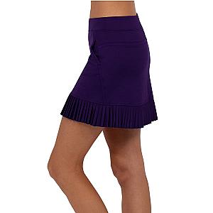 Sinclaire 15" Pleated Hem Golf And Tennis Skirt - Imperial