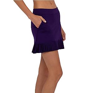 Sinclaire 15" Pleated Hem Golf And Tennis Skirt - Imperial