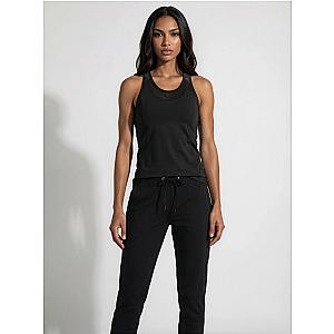 Bridget Racer Back Active and Tennis Tank - Black
