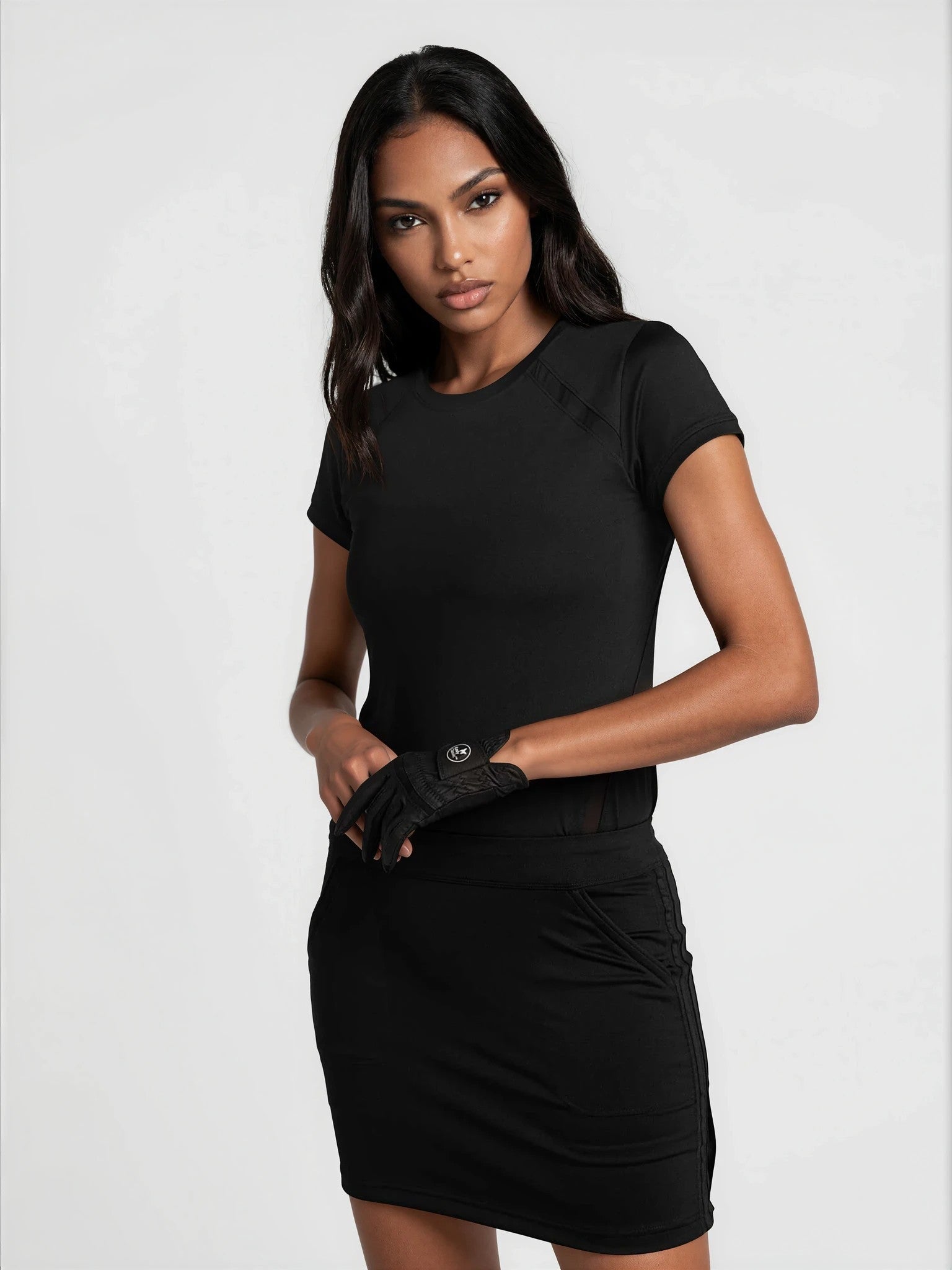 Classic Short Sleeve Crew Neck - Black