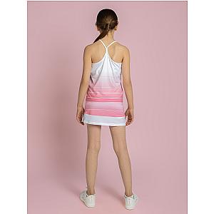 Girls Strappy Tank - Plumeria Ombre