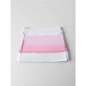 Girls Flash Tennis Skirt - Plumeria Ombre