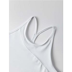Girls Strappy Tennis Flounce Dress - Plumeria Ombre