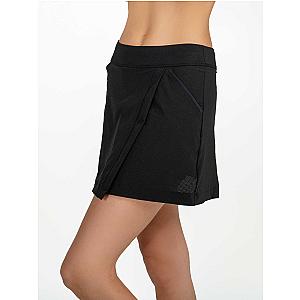 Lana Tennis & Golf Wrap Skirt - Black