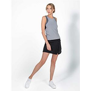 Lana Tennis & Golf Wrap Skirt - Black