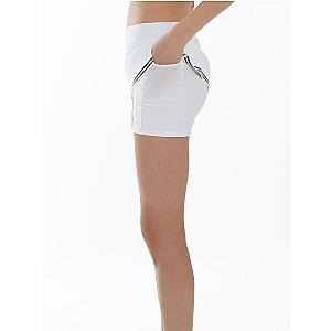 Ace Your Match Tennis Skirt - White/Militare