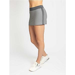 Spin Tennis Skirt - Onyx Stripes