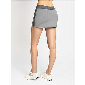Spin Tennis Skirt - Onyx Stripes