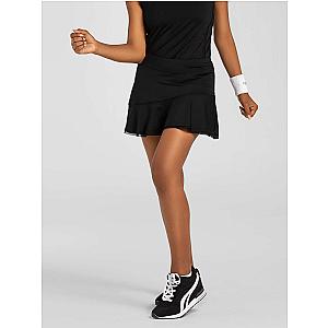 Tennis Classic 15" Flounce Skirt - Black