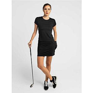 Women's Golf 15" Eloise Skirt - Black