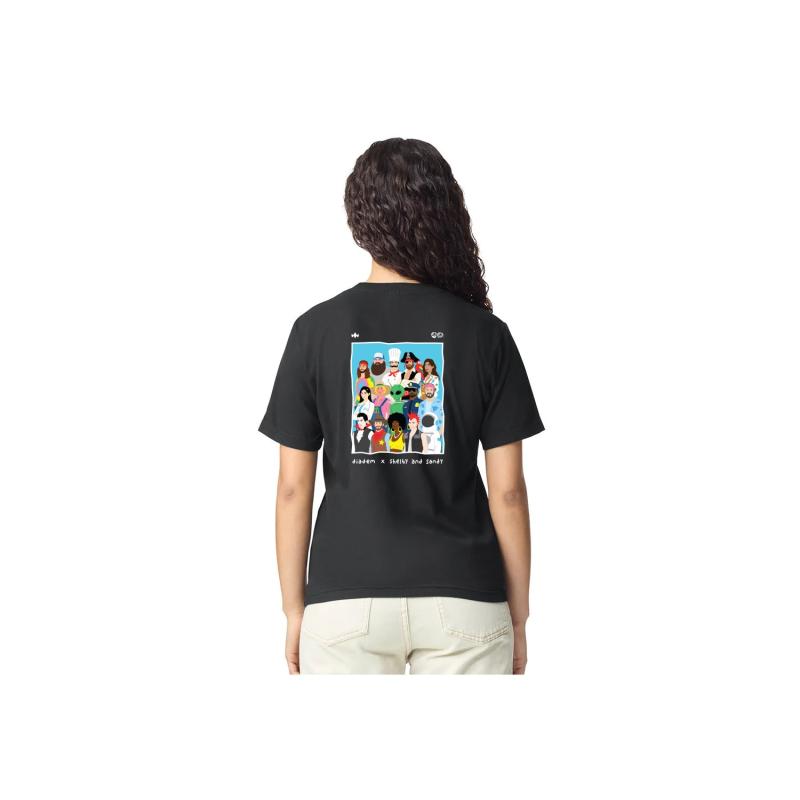 People of Pickleball Graphic T-shirt by shelby and sandy