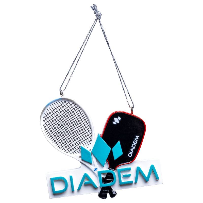 Diadem Racket & Paddle Ornament
