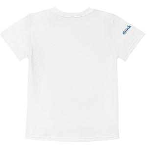diink Smiling Ball Kids Crew Neck T-Shirt