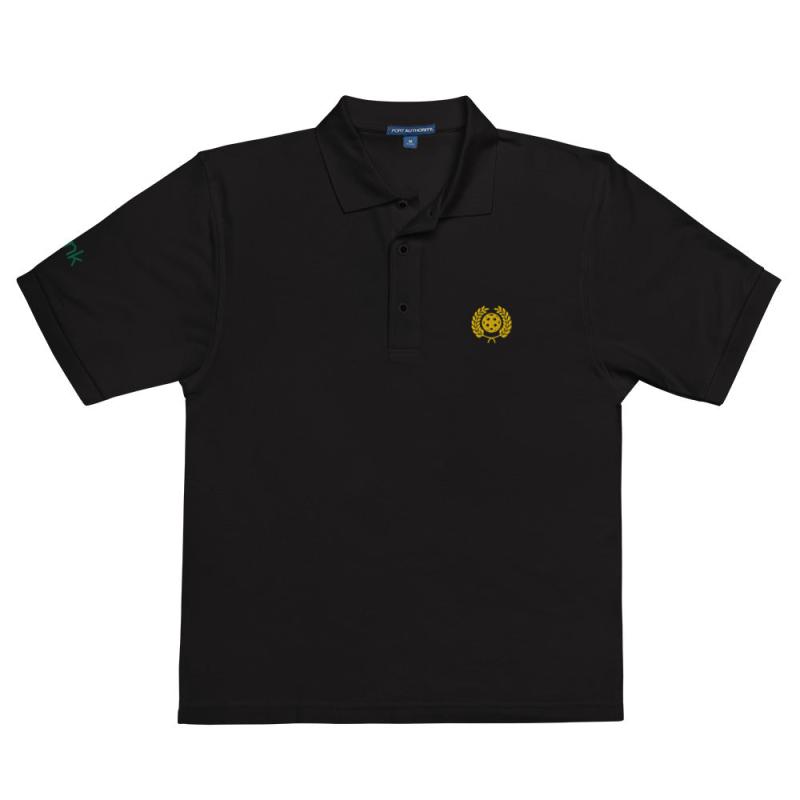 diink Pickleball Crest Men's Premium Polo
