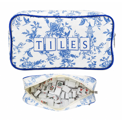 Mahjong Toile Tile Bag